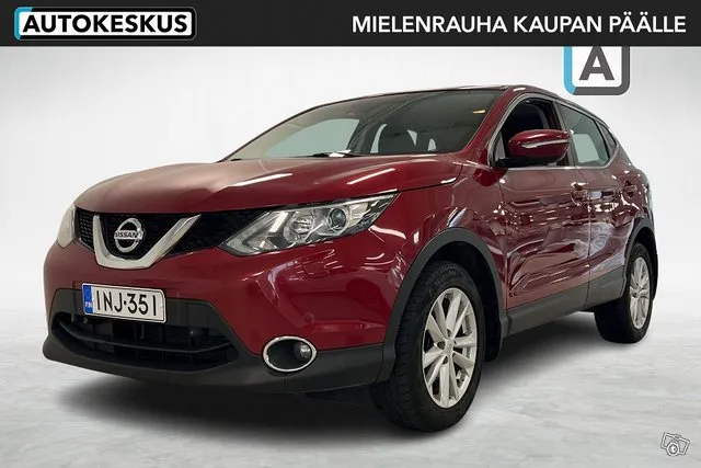 Nissan Qashqai DIG-T 115 Acenta 2WD 6M/T Safety Pack * Koukku / Vakkari* - Autohuumakorko 1,99%+kulut - Image 1